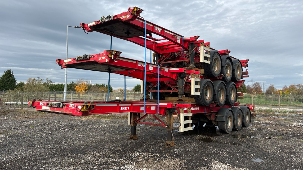 SDC SKELETAL SLIDING - STACK OF 3 - Remorque: photos 3 SDC SKELETAL SLIDING - STACK OF 3 - Remorque: photos 3