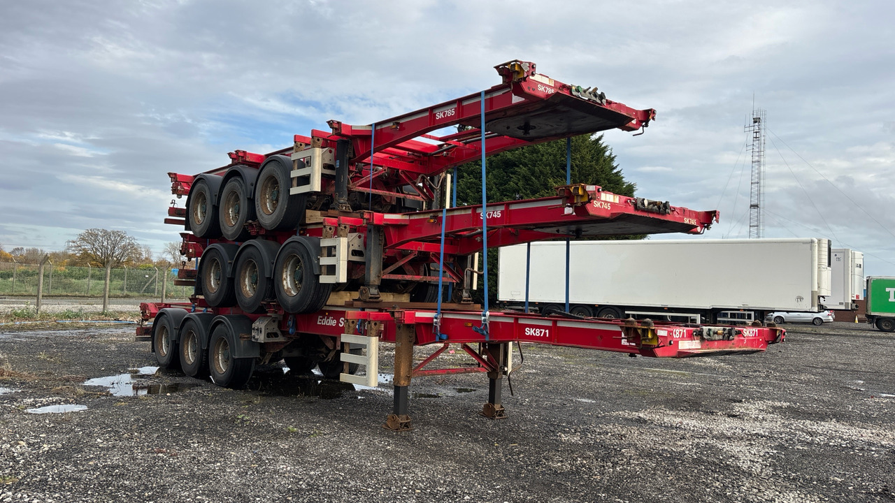 SDC SKELETAL SLIDING - STACK OF 3 - Remorque: photos 2 SDC SKELETAL SLIDING - STACK OF 3 - Remorque: photos 2