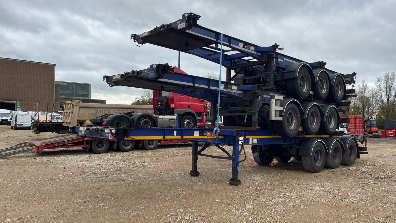 SDC SLIDING SKELETAL STACK OF 3 - Remorque: photos 3 SDC SLIDING SKELETAL STACK OF 3 - Remorque: photos 3