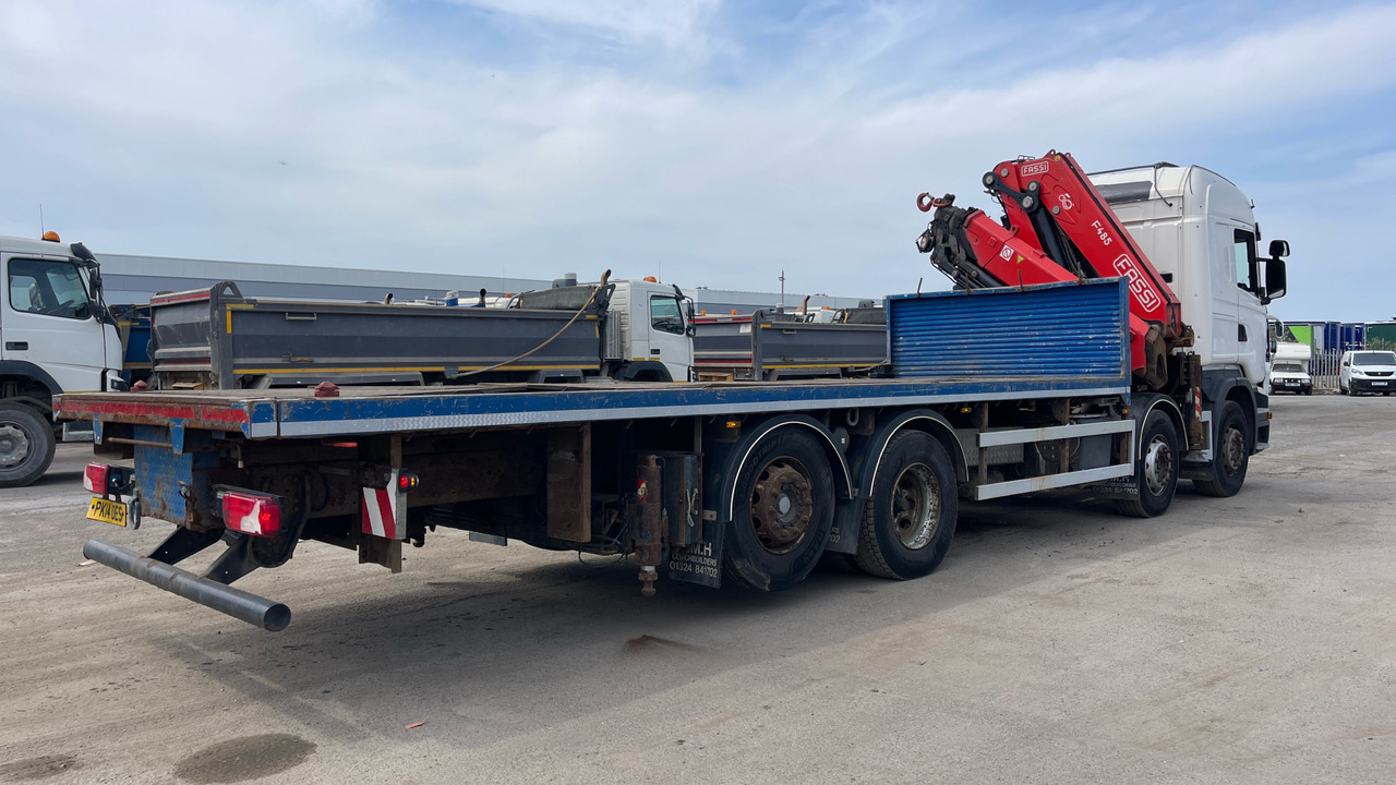 SCANIA R 450 - Camion plateau, Camion grue: photos 4 SCANIA R 450 - Camion plateau, Camion grue: photos 4