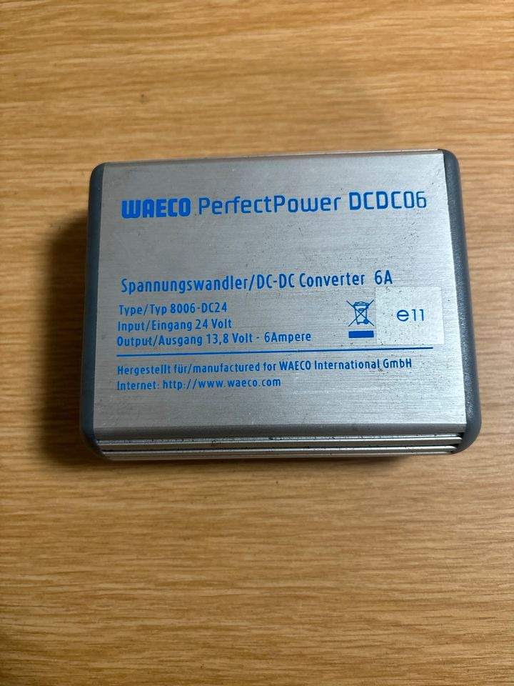 WAECO PerfectPower DCDC06 Spannungswandler - Système électrique pour Camion: photos 1 WAECO PerfectPower DCDC06 Spannungswandler - Système électrique pour Camion: photos 1