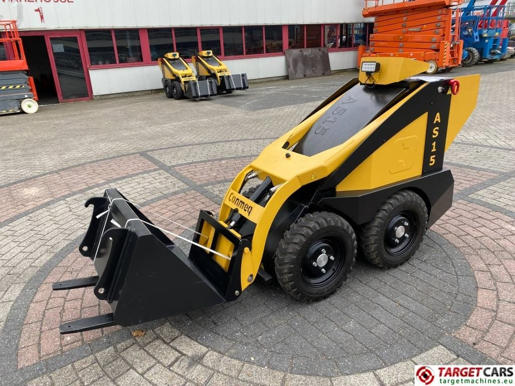 Conmeq AS15 Mini Skid Steer Loader 4x4 Electric - Mini chargeuse: photos 1 Conmeq AS15 Mini Skid Steer Loader 4x4 Electric - Mini chargeuse: photos 1