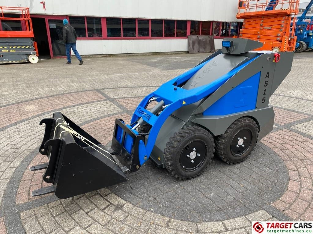 Conmeq AS15 Mini Skid Steer Loader 4x4 Electric - Mini chargeuse: photos 1 Conmeq AS15 Mini Skid Steer Loader 4x4 Electric - Mini chargeuse: photos 1
