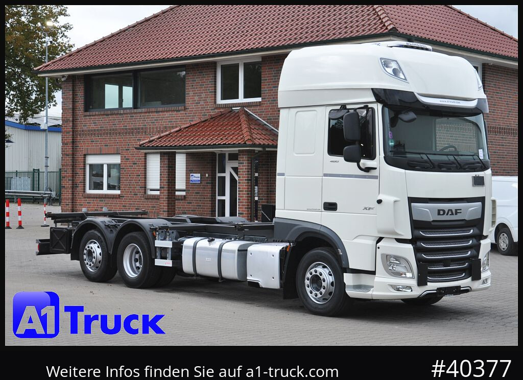 DAF DAF XF 480 FAN SSC Intarder, Lenkachse Standlklima - Camion porte-conteneur/ Caisse mobile: photos 1 DAF DAF XF 480 FAN SSC Intarder, Lenkachse Standlklima - Camion porte-conteneur/ Caisse mobile: photos 1
