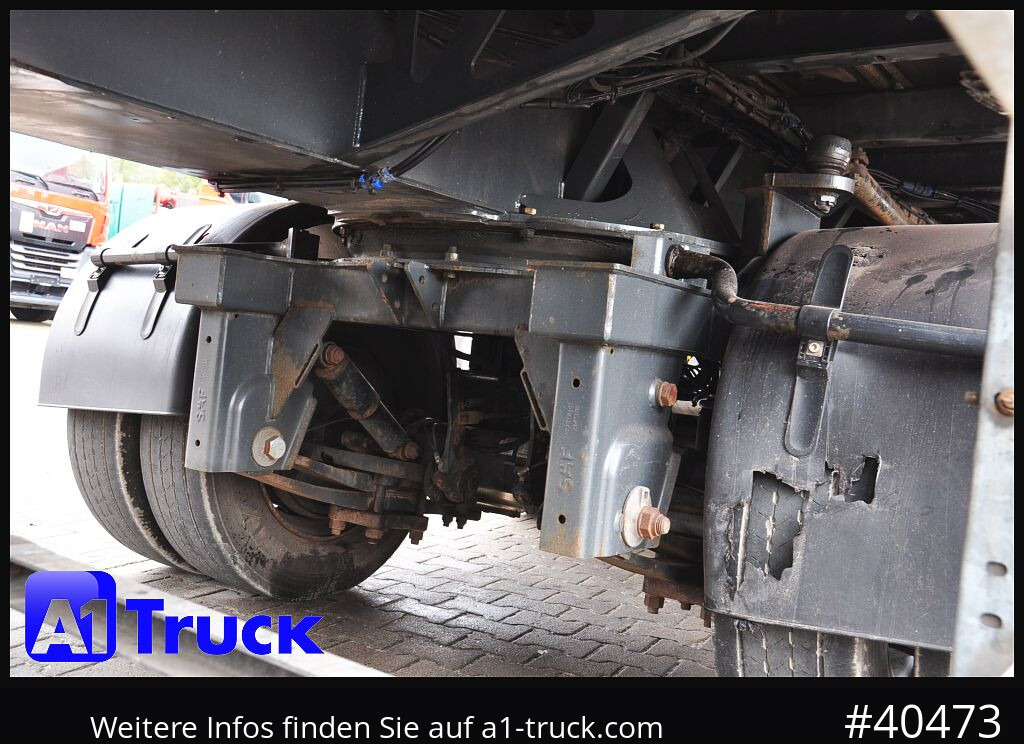 FAYMONVILLE Telemax, 8m Ausschub, Lenkachse, - Semi-remorque plateau: photos 2 FAYMONVILLE Telemax, 8m Ausschub, Lenkachse, - Semi-remorque plateau: photos 2