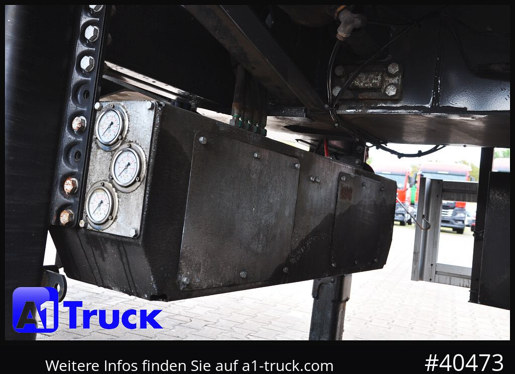 FAYMONVILLE Telemax, 8m Ausschub, Lenkachse, - Semi-remorque plateau: photos 5 FAYMONVILLE Telemax, 8m Ausschub, Lenkachse, - Semi-remorque plateau: photos 5