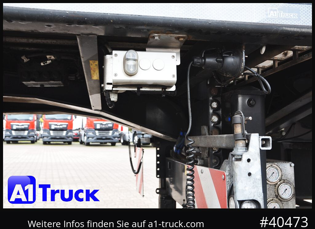 FAYMONVILLE Telemax, 8m Ausschub, Lenkachse, - Semi-remorque plateau: photos 3 FAYMONVILLE Telemax, 8m Ausschub, Lenkachse, - Semi-remorque plateau: photos 3