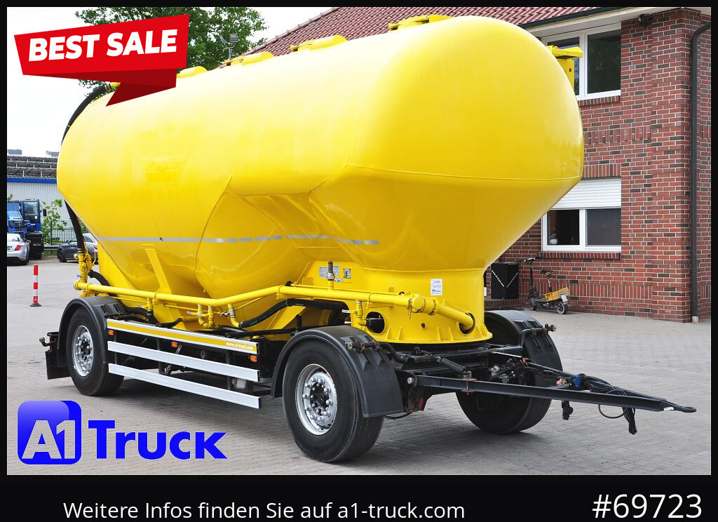 HEITLING Silo, Futtermittel, 31m³, 4 Kammern, - Remorque citerne: photos 1 HEITLING Silo, Futtermittel, 31m³, 4 Kammern, - Remorque citerne: photos 1