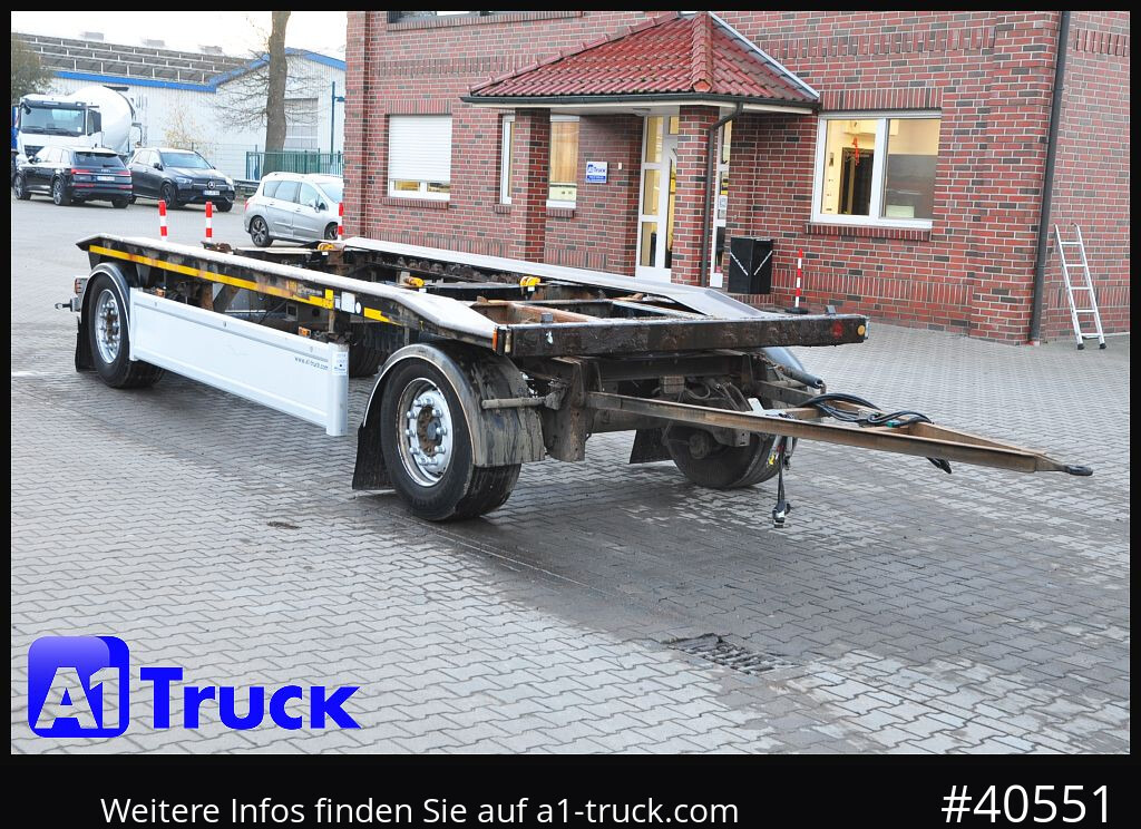 HUEFFERMANN HAR 1870, luft, Scheibenbremesen, - Remorque ampliroll/ Multibenne: photos 1 HUEFFERMANN HAR 1870, luft, Scheibenbremesen, - Remorque ampliroll/ Multibenne: photos 1