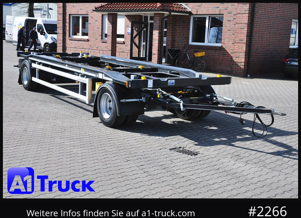 Remorque ampliroll/ Multibenne HUEFFERMANN HAR 2070, Frontbeladung verzinkt,: photos 1