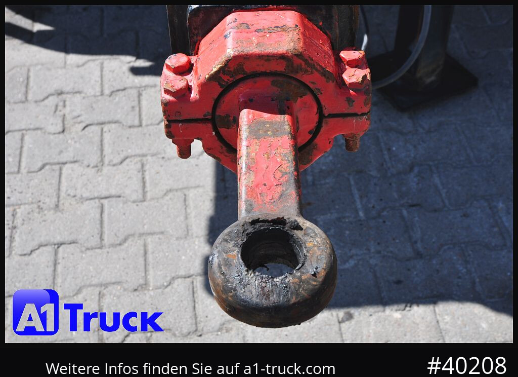 HUEFFERMANN HTA1800, Ballast, BPW Achsen,  Luft, - Remorque plateau: photos 3 HUEFFERMANN HTA1800, Ballast, BPW Achsen,  Luft, - Remorque plateau: photos 3