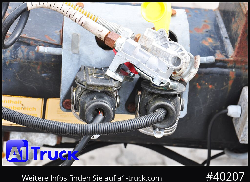 HUEFFERMANN HTA1800, Ballast, BPW Achsen, Luft - Remorque plateau: photos 5 HUEFFERMANN HTA1800, Ballast, BPW Achsen, Luft - Remorque plateau: photos 5