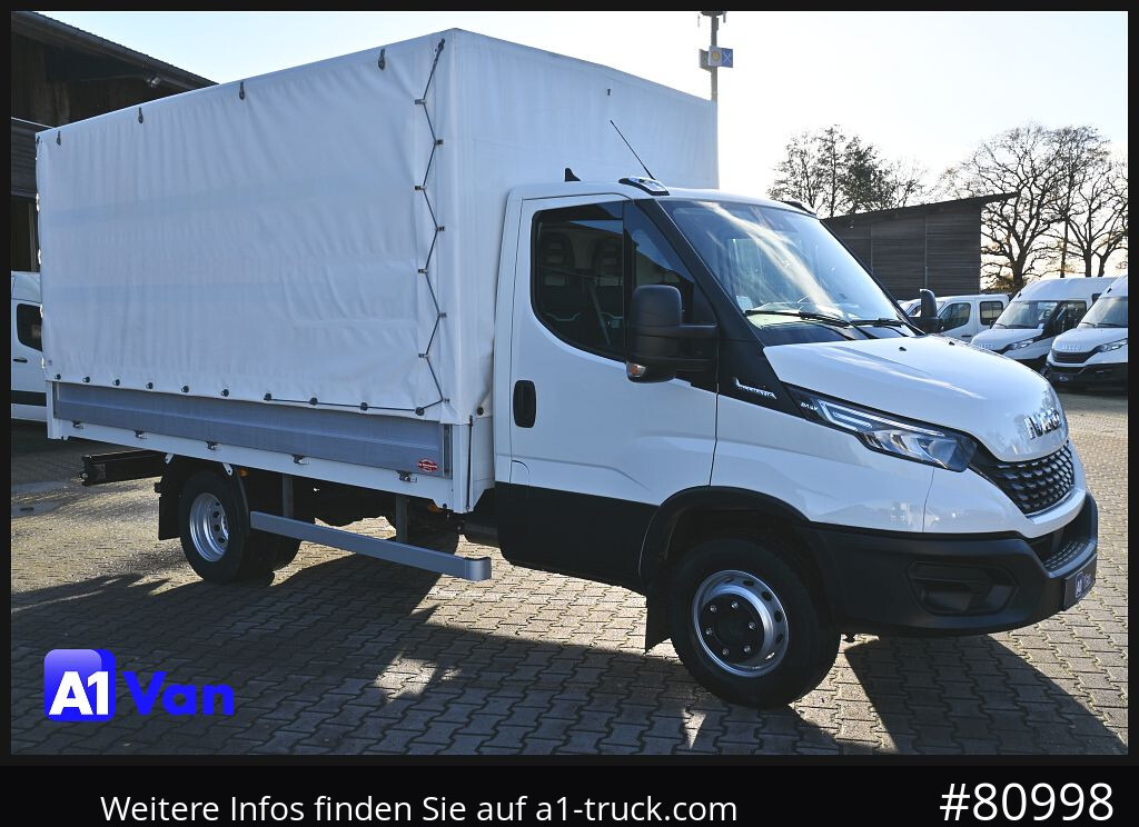 IVECO Daily 72C18 A8V Pritsche/Plane, Tempomat, AHK, Klima - Utilitaire plateau baché: photos 1 IVECO Daily 72C18 A8V Pritsche/Plane, Tempomat, AHK, Klima - Utilitaire plateau baché: photos 1