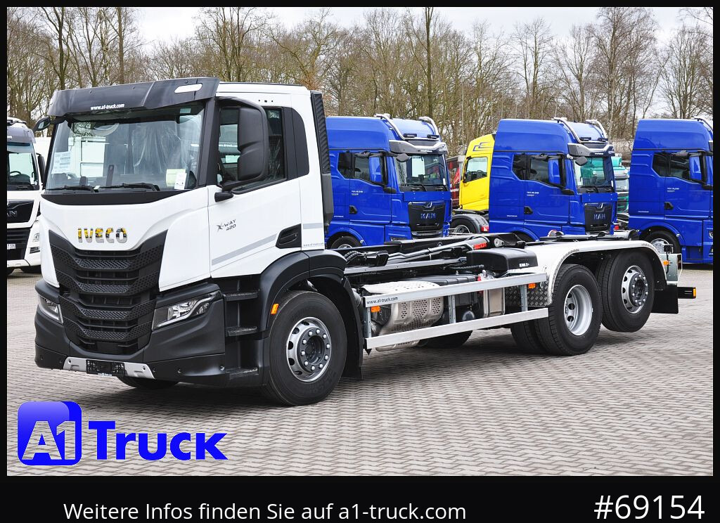 Camion ampliroll neuf IVECO X-Way AD280X42, HIAB Multilift, Lenk- Liftachse,: photos 13