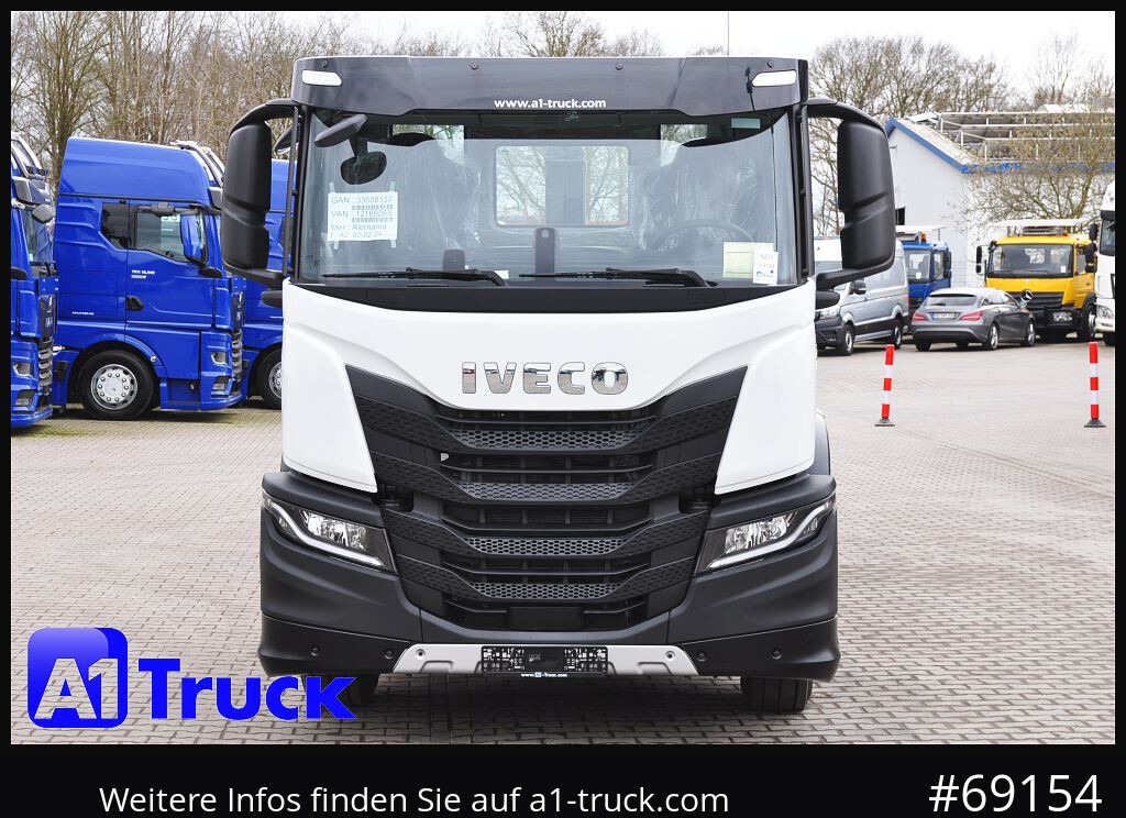 Camion ampliroll neuf IVECO X-Way AD280X42, HIAB Multilift, Lenk- Liftachse,: photos 14