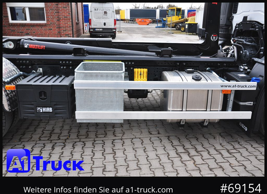 Camion ampliroll neuf IVECO X-Way AD280X42, HIAB Multilift, Lenk- Liftachse,: photos 15