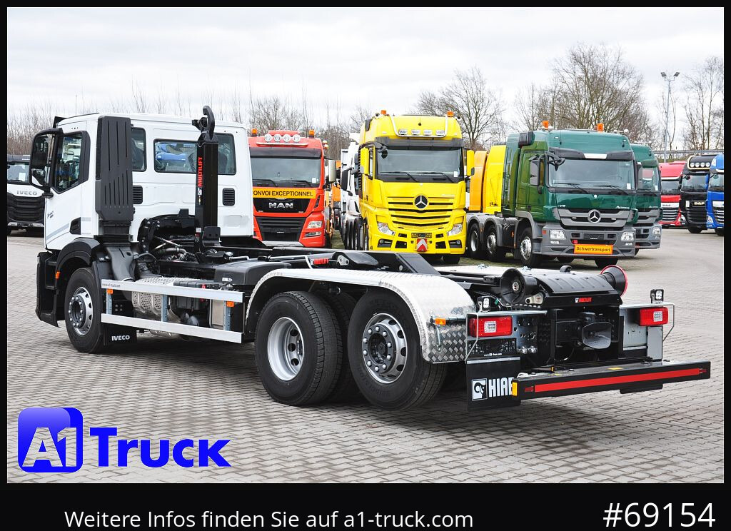Camion ampliroll neuf IVECO X-Way AD280X42, HIAB Multilift, Lenk- Liftachse,: photos 11