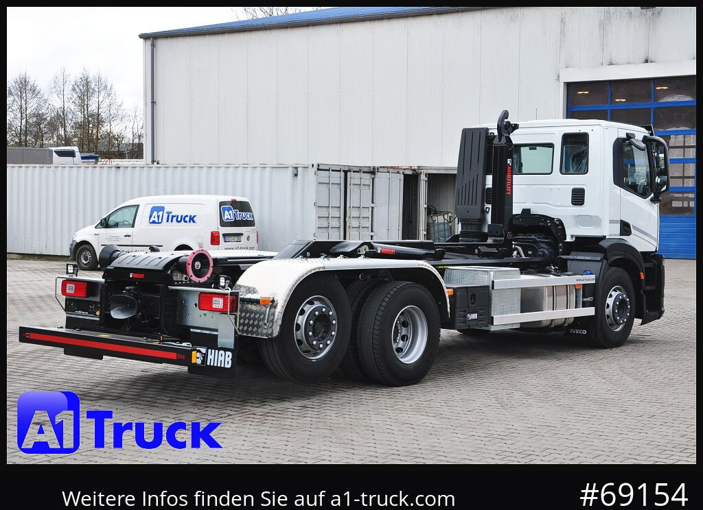 Camion ampliroll neuf IVECO X-Way AD280X42, HIAB Multilift, Lenk- Liftachse,: photos 9
