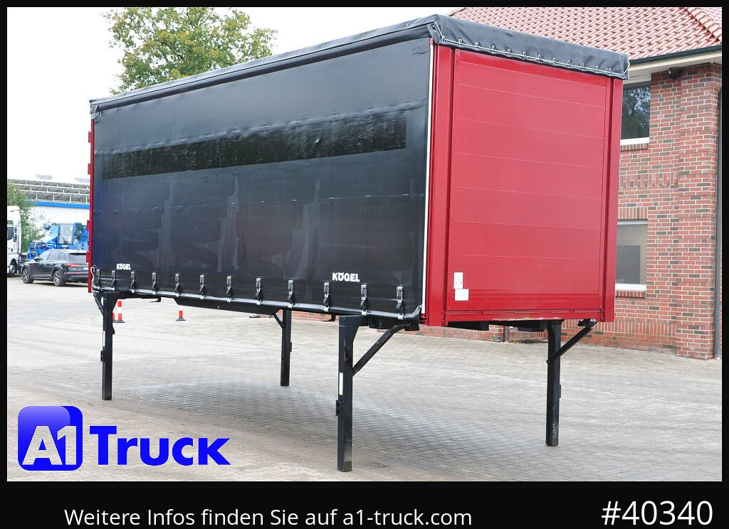 KOEGEL ENC 74, 7.45 BDF Wechselbrücke, Top Zustand - Carrosserie bâchee: photos 1 KOEGEL ENC 74, 7.45 BDF Wechselbrücke, Top Zustand - Carrosserie bâchee: photos 1