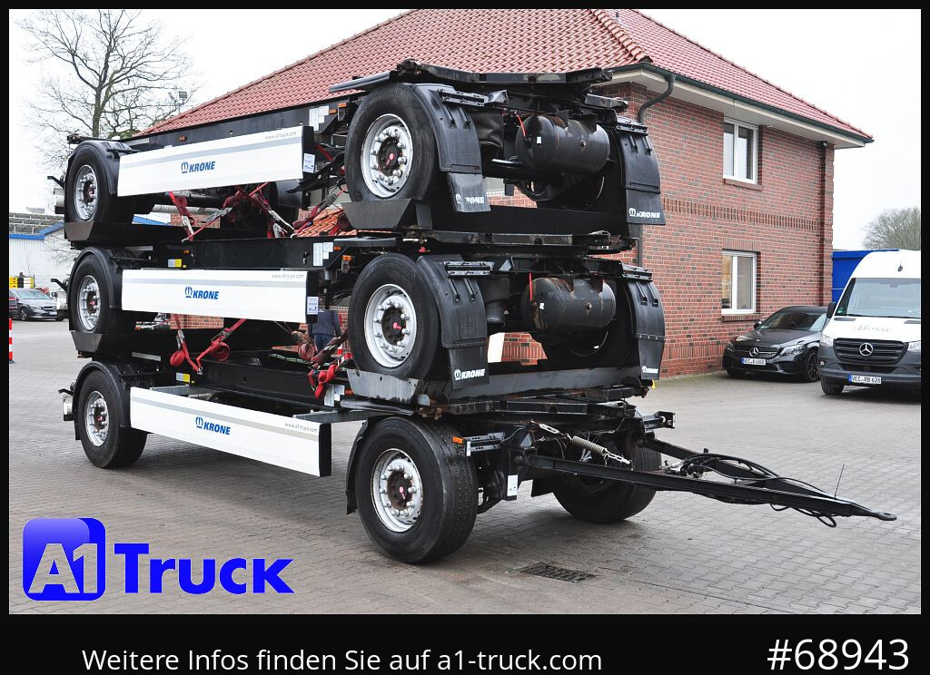 KRONE 3 er Paket Standard BDF, Bj 2017 SAF Achse - Remorque porte-conteneur/ Caisse mobile: photos 1 KRONE 3 er Paket Standard BDF, Bj 2017 SAF Achse - Remorque porte-conteneur/ Caisse mobile: photos 1
