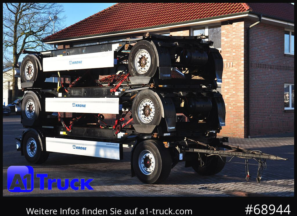KRONE 3 er Paket Standard BDF, Bj 2017 SAF Achse - Remorque porte-conteneur/ Caisse mobile: photos 1 KRONE 3 er Paket Standard BDF, Bj 2017 SAF Achse - Remorque porte-conteneur/ Caisse mobile: photos 1