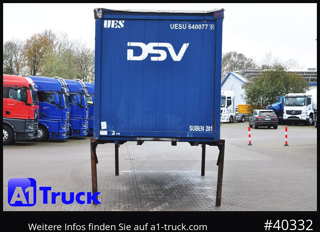 Carrosserie bâchee KRONE 7.45 BDF Wechselbrücke, Schiebeplane: photos 15 Carrosserie bâchee KRONE 7.45 BDF Wechselbrücke, Schiebeplane: photos 15