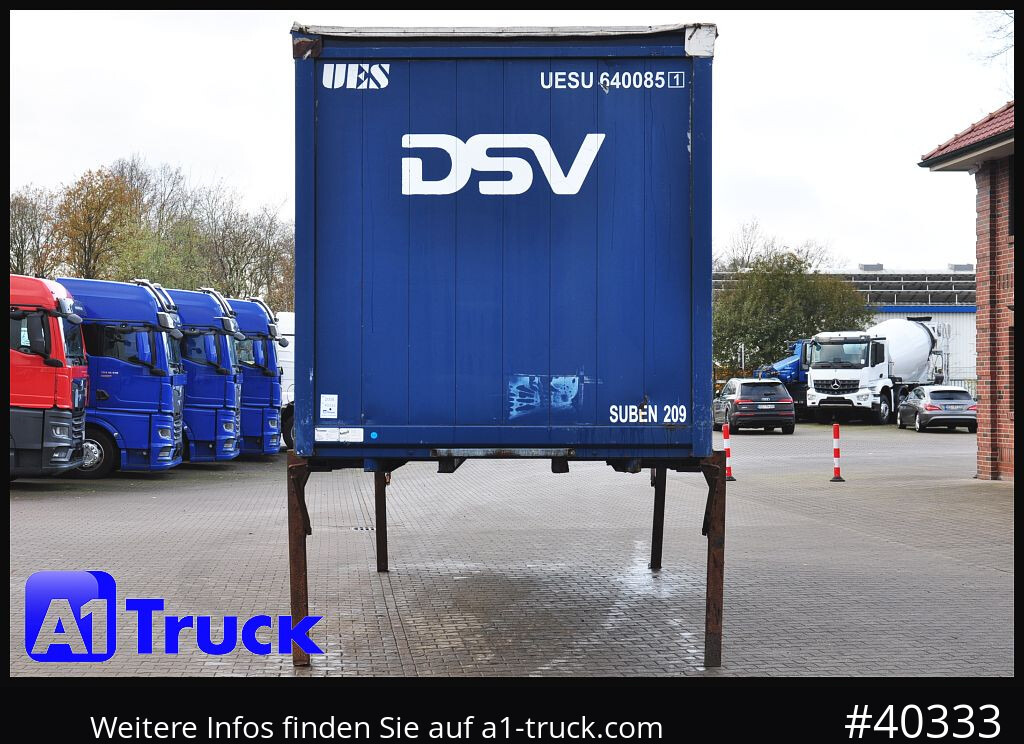 KRONE 7.45 BDF Wechselbrücke, Schiebeplane - Carrosserie bâchee: photos 2 KRONE 7.45 BDF Wechselbrücke, Schiebeplane - Carrosserie bâchee: photos 2