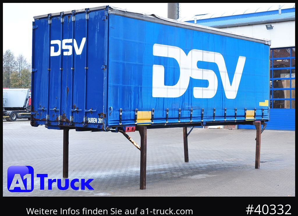 Carrosserie bâchee KRONE 7.45 BDF Wechselbrücke, Schiebeplane: photos 10 Carrosserie bâchee KRONE 7.45 BDF Wechselbrücke, Schiebeplane: photos 10