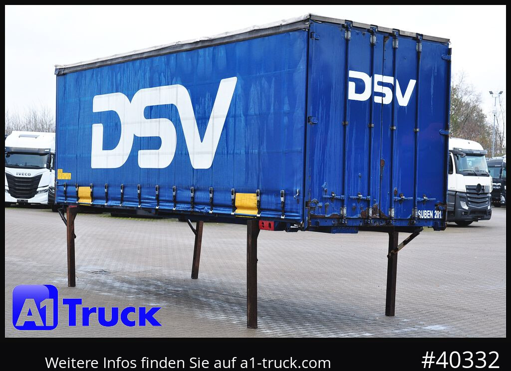 Carrosserie bâchee KRONE 7.45 BDF Wechselbrücke, Schiebeplane: photos 12 Carrosserie bâchee KRONE 7.45 BDF Wechselbrücke, Schiebeplane: photos 12