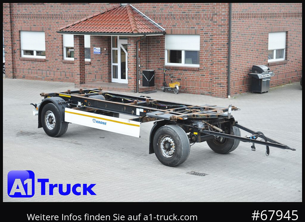 Remorque porte-conteneur/ Caisse mobile KRONE AZ 18, Standard BDF, 1 Vorbesitzer, BPW: photos 9