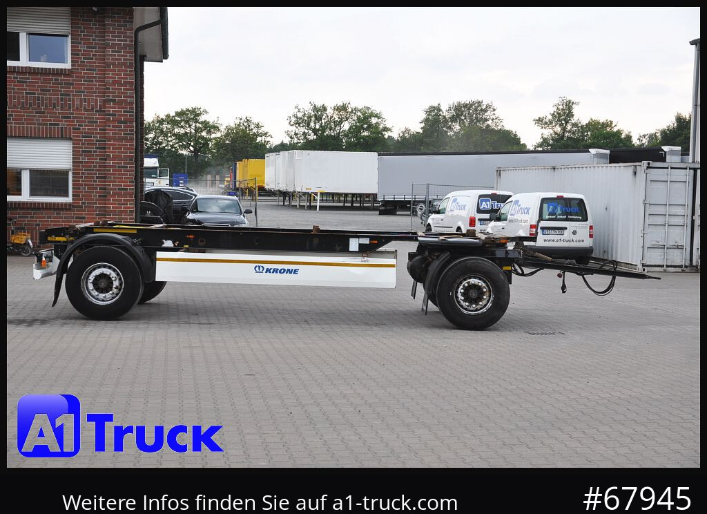 Remorque porte-conteneur/ Caisse mobile KRONE AZ 18, Standard BDF, 1 Vorbesitzer, BPW: photos 10