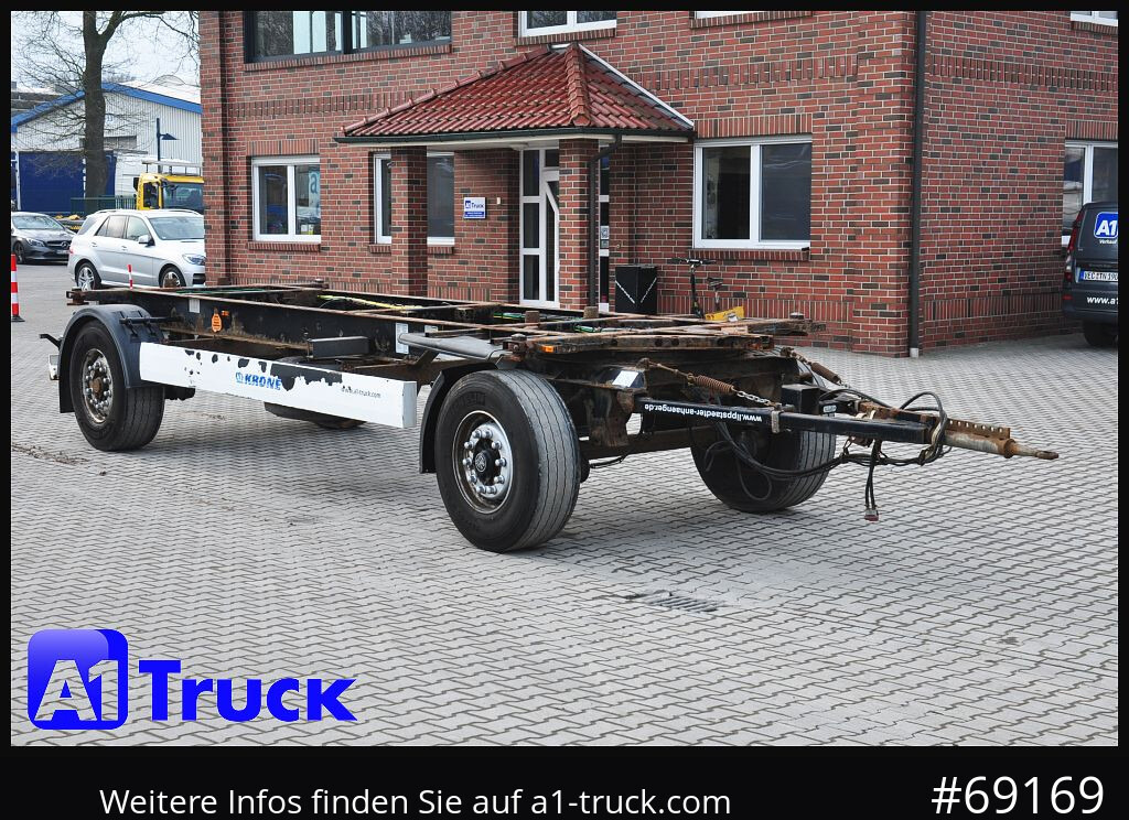 KRONE AZ 18, Standard BDF, BPW - Remorque porte-conteneur/ Caisse mobile: photos 1 KRONE AZ 18, Standard BDF, BPW - Remorque porte-conteneur/ Caisse mobile: photos 1