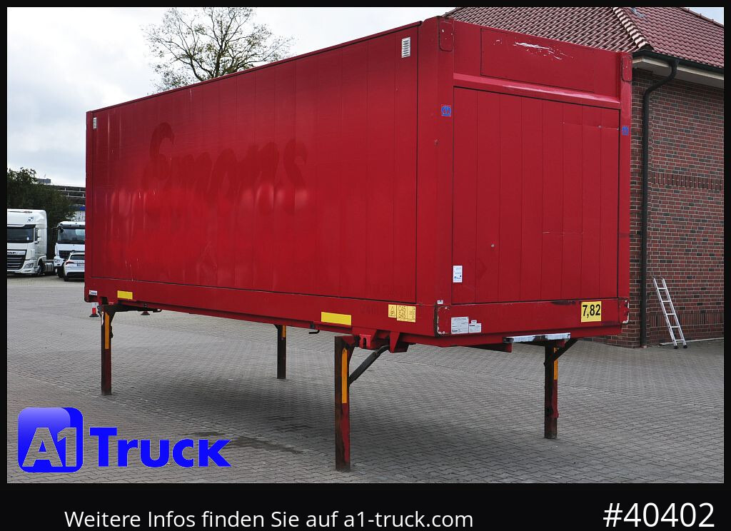 KRONE BDF 7,82 Wechselbrücke, 2680mm Innenhöhe. - Carrosserie fourgon: photos 1 KRONE BDF 7,82 Wechselbrücke, 2680mm Innenhöhe. - Carrosserie fourgon: photos 1