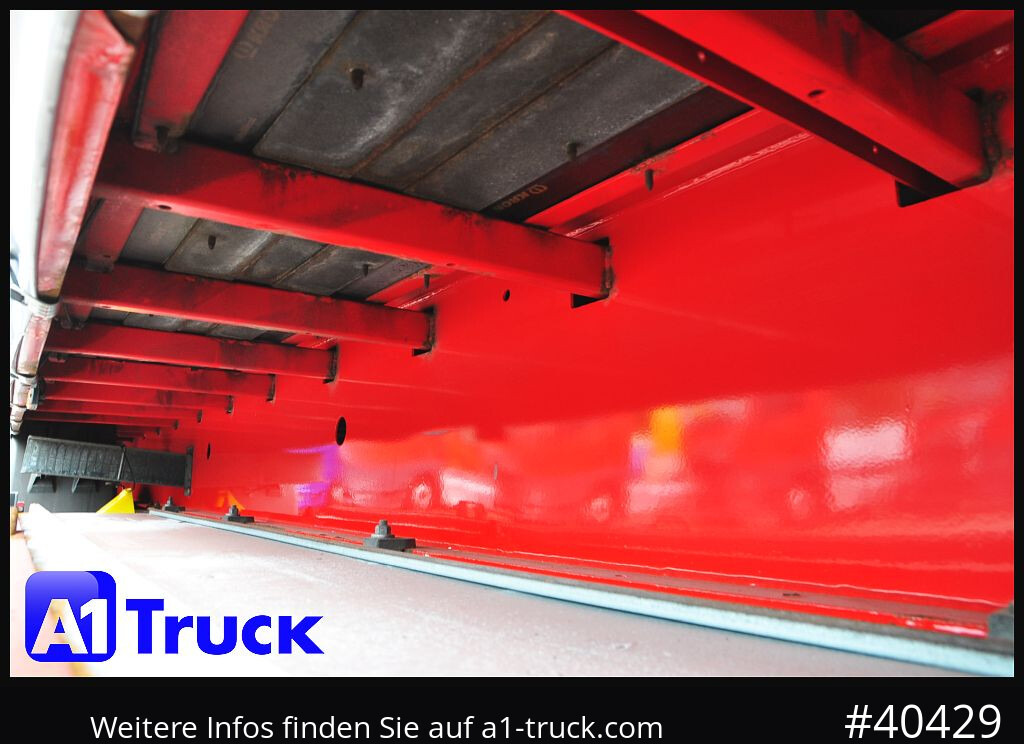 KRONE SD 27, Papier, Staplerhalterung, Bordwand, Lenkachse - Semi-remorque rideaux coulissants: photos 2 KRONE SD 27, Papier, Staplerhalterung, Bordwand, Lenkachse - Semi-remorque rideaux coulissants: photos 2