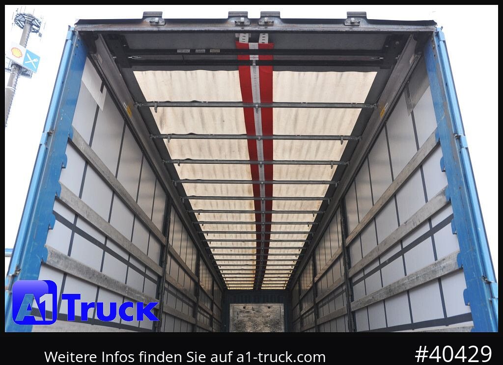 KRONE SD 27, Papier, Staplerhalterung, Bordwand, Lenkachse - Semi-remorque rideaux coulissants: photos 5 KRONE SD 27, Papier, Staplerhalterung, Bordwand, Lenkachse - Semi-remorque rideaux coulissants: photos 5