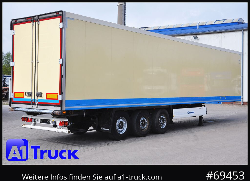 Semi-remorque frigorifique KRONE SDR 27 Carrier 1950 Mt. Doppelstock Lift,: photos 9