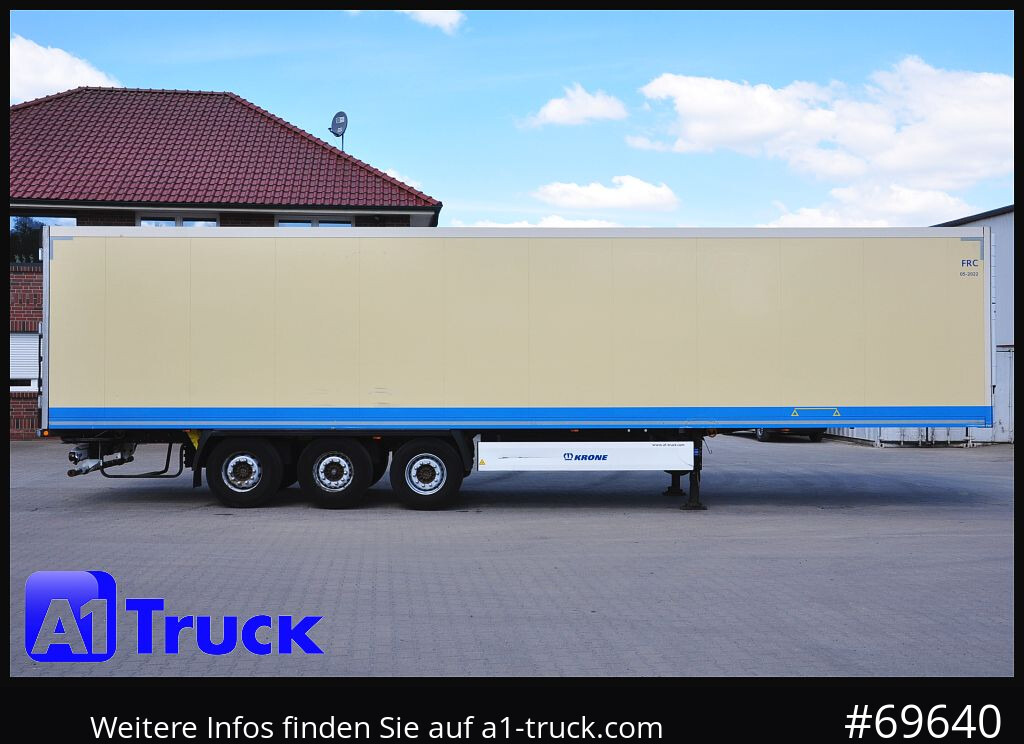 Semi-remorque frigorifique KRONE SDR 27 Carrier 1950 Mt., Lift, Multitemp.: photos 9
