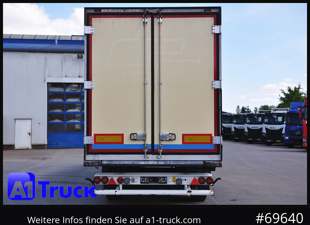 Semi-remorque frigorifique KRONE SDR 27 Carrier 1950 Mt., Lift, Multitemp.: photos 11