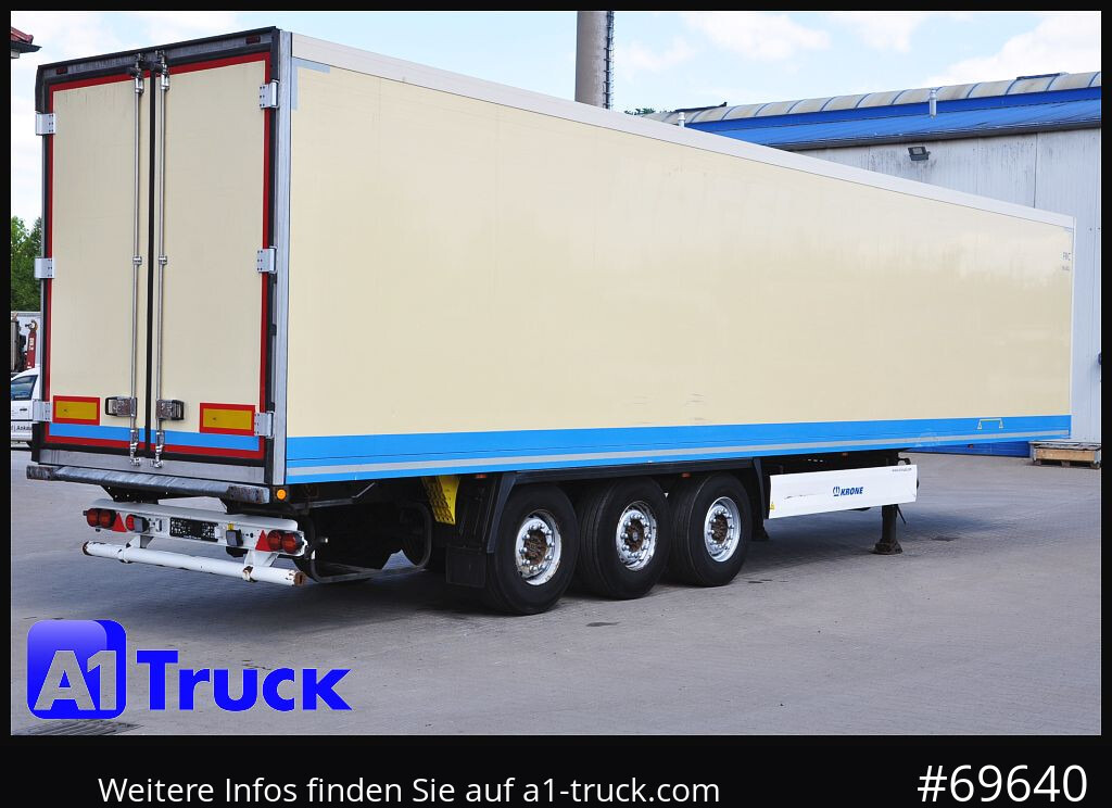 Semi-remorque frigorifique KRONE SDR 27 Carrier 1950 Mt., Lift, Multitemp.: photos 10
