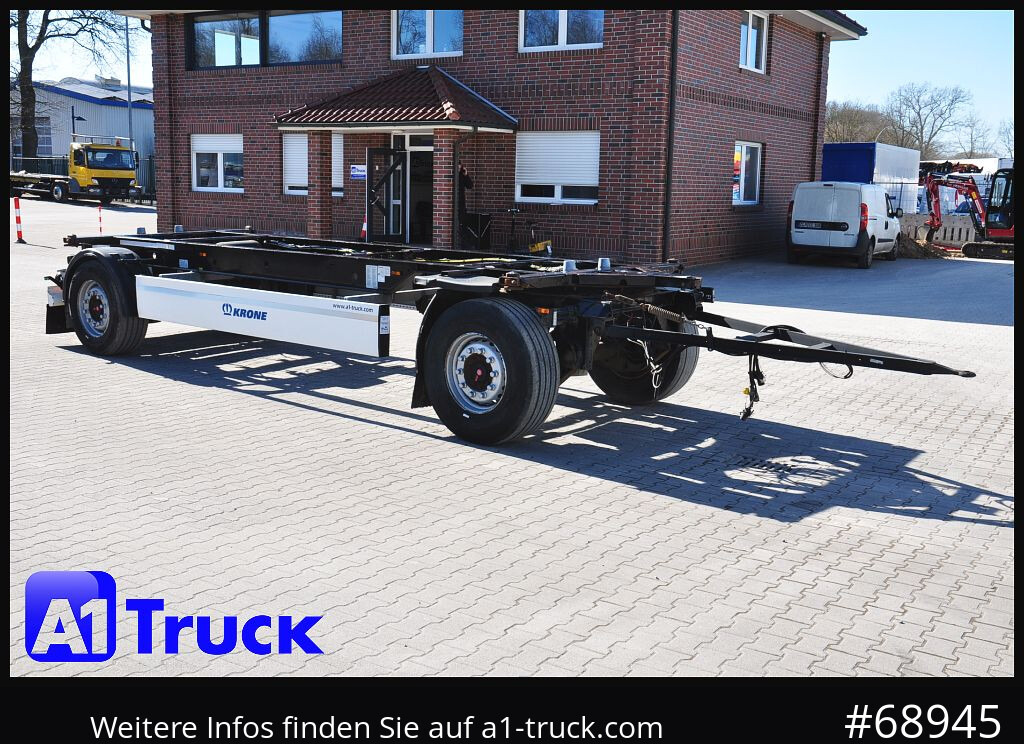 KRONE Standard BDF Anhänger für 7,45 WB, 1 Vorbesitzer - Remorque porte-conteneur/ Caisse mobile: photos 1 KRONE Standard BDF Anhänger für 7,45 WB, 1 Vorbesitzer - Remorque porte-conteneur/ Caisse mobile: photos 1