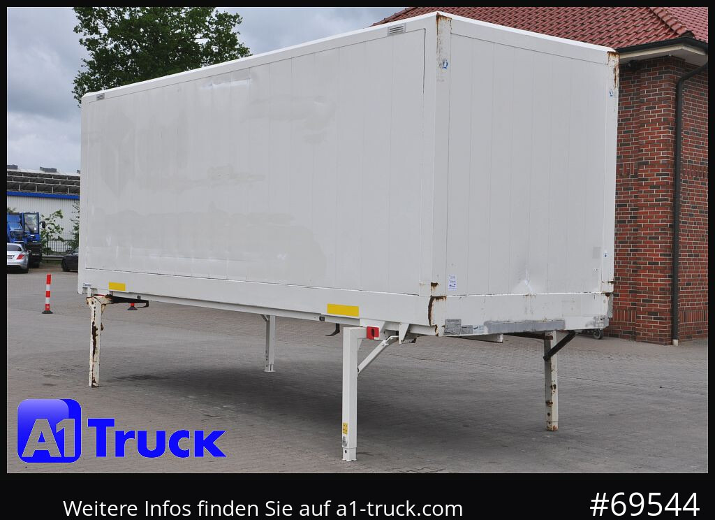 KRONE WB BDF 7,45 Koffer, 2750mm innen, 20 x vorhanden - Carrosserie fourgon: photos 1 KRONE WB BDF 7,45 Koffer, 2750mm innen, 20 x vorhanden - Carrosserie fourgon: photos 1