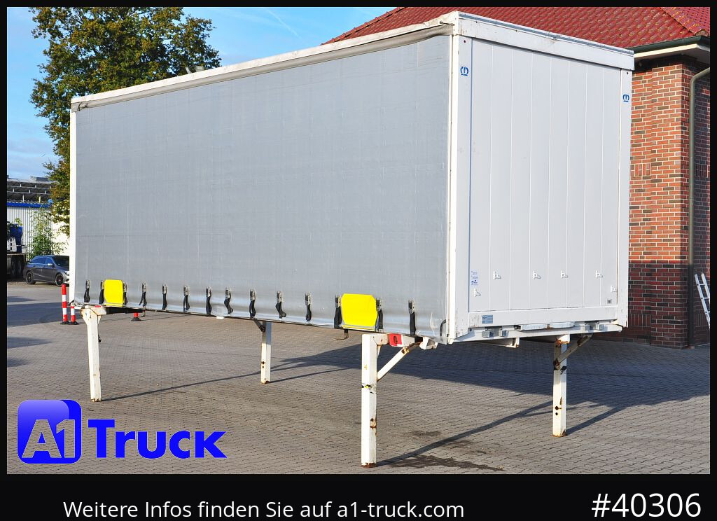 KRONE Wechselbrücke 7,45, Code XL, guter Zustand - Carrosserie bâchee: photos 1 KRONE Wechselbrücke 7,45, Code XL, guter Zustand - Carrosserie bâchee: photos 1