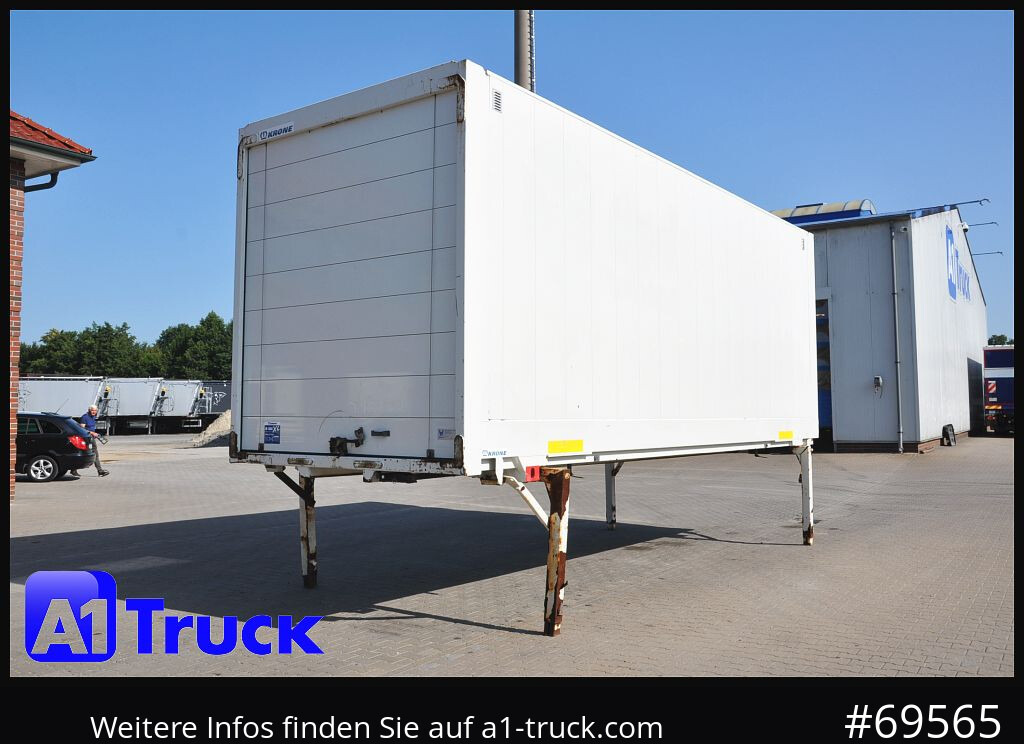 Carrosserie fourgon KRONE Wechselbrücke BDF 7,45 Koffer, Textil 2750mm innen, 20 x vorhanden: photos 10 Carrosserie fourgon KRONE Wechselbrücke BDF 7,45 Koffer, Textil 2750mm innen, 20 x vorhanden: photos 10