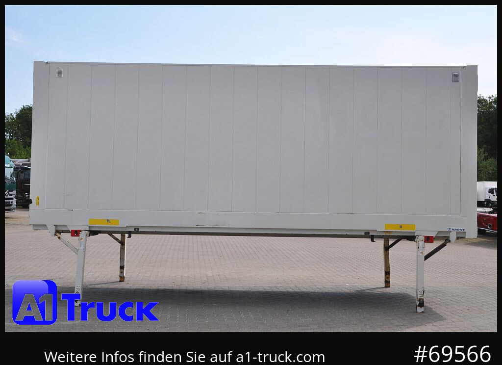 Carrosserie fourgon KRONE Wechselbrücke BDF 7,45 Koffer, Textil 2750mm innen, 20 x vorhanden: photos 13 Carrosserie fourgon KRONE Wechselbrücke BDF 7,45 Koffer, Textil 2750mm innen, 20 x vorhanden: photos 13