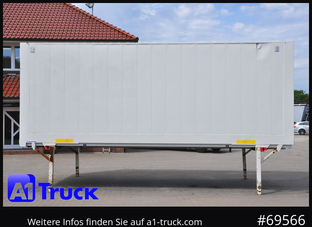 Carrosserie fourgon KRONE Wechselbrücke BDF 7,45 Koffer, Textil 2750mm innen, 20 x vorhanden: photos 9 Carrosserie fourgon KRONE Wechselbrücke BDF 7,45 Koffer, Textil 2750mm innen, 20 x vorhanden: photos 9