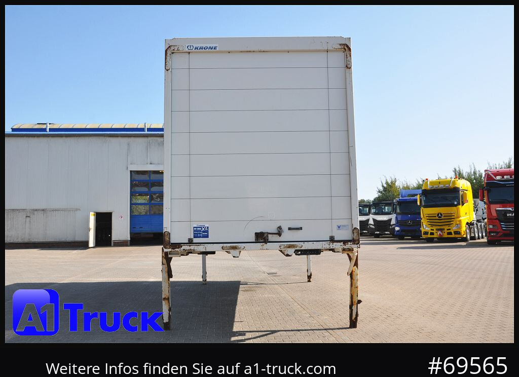 Carrosserie fourgon KRONE Wechselbrücke BDF 7,45 Koffer, Textil 2750mm innen, 20 x vorhanden: photos 11 Carrosserie fourgon KRONE Wechselbrücke BDF 7,45 Koffer, Textil 2750mm innen, 20 x vorhanden: photos 11