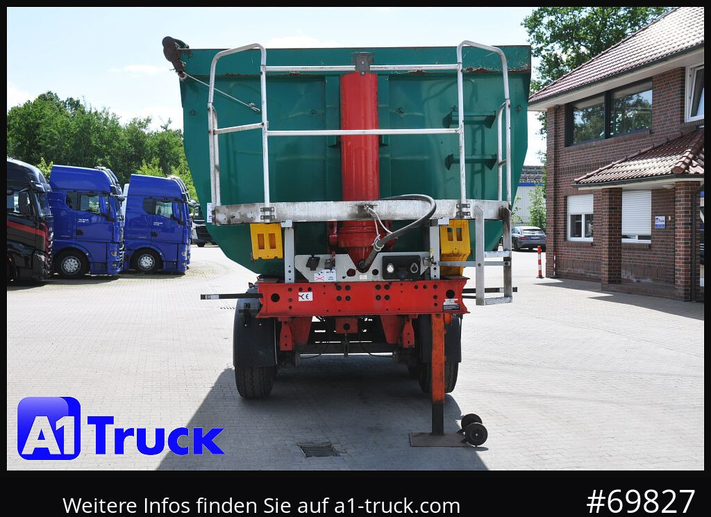 Semi-remorque benne LANGENDORF SKS-HS 24-30, 26m³ Stahl, Lift Alufelgen,: photos 13