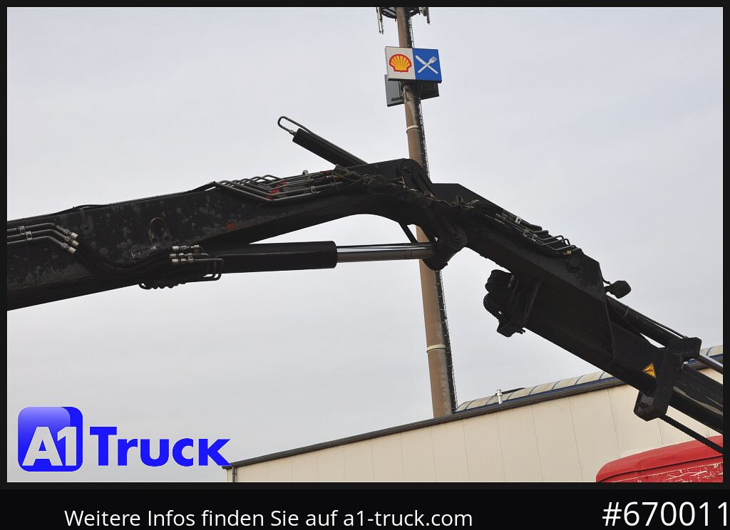 MAN TGX 26.400, Hiab Kran, Lenk-Liftachse, - Camion plateau, Camion grue: photos 2 MAN TGX 26.400, Hiab Kran, Lenk-Liftachse, - Camion plateau, Camion grue: photos 2