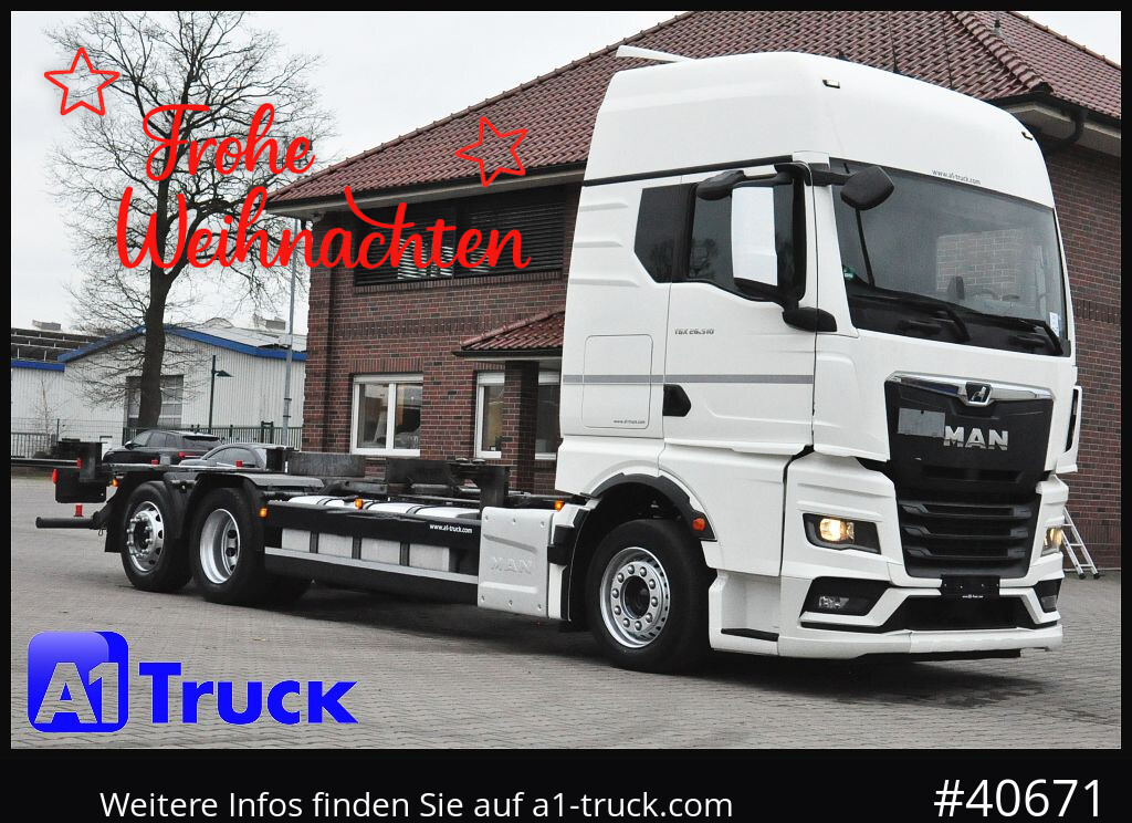 MAN TGX, 26,510, Multiwechsleer 2x AHK, Intarder, - Camion porte-conteneur/ Caisse mobile: photos 1 MAN TGX, 26,510, Multiwechsleer 2x AHK, Intarder, - Camion porte-conteneur/ Caisse mobile: photos 1
