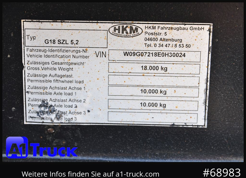 MEILLER HKM, Luft, Schlitten, Abrollanhänger - Remorque ampliroll/ Multibenne: photos 5 MEILLER HKM, Luft, Schlitten, Abrollanhänger - Remorque ampliroll/ Multibenne: photos 5